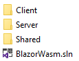 Blazor Hosted